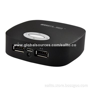 Portable Power Bank/Universal Portable Power Station for iPhone, Sized 80 x 80 x 27mm, 6,500mAh